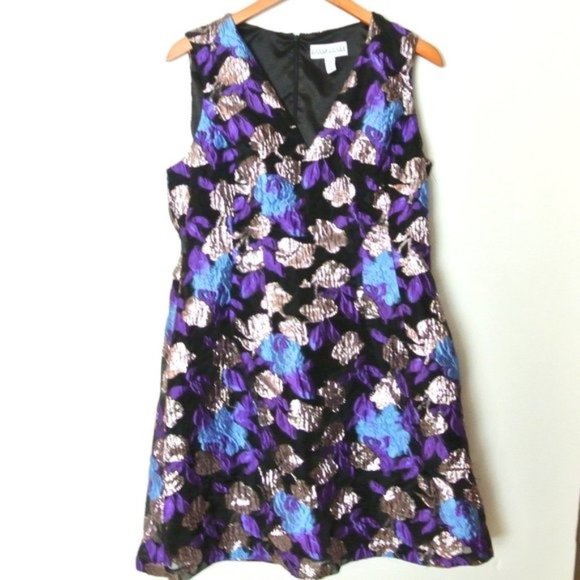 Mark + James by Badgley Mischka Organza Mini Dress size 14 - Picture 7 of 13